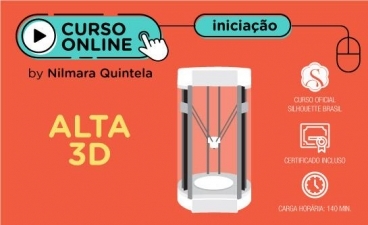 Curso Online Impressora 3D Silhouette Alta