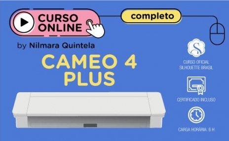 Curso Online Completo Silhouette Cameo 4 Plus